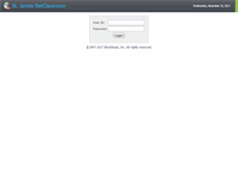 Tablet Screenshot of 14270netclass.blackbaudondemand.com