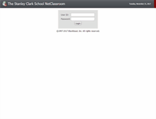 Tablet Screenshot of 870netclass.blackbaudondemand.com